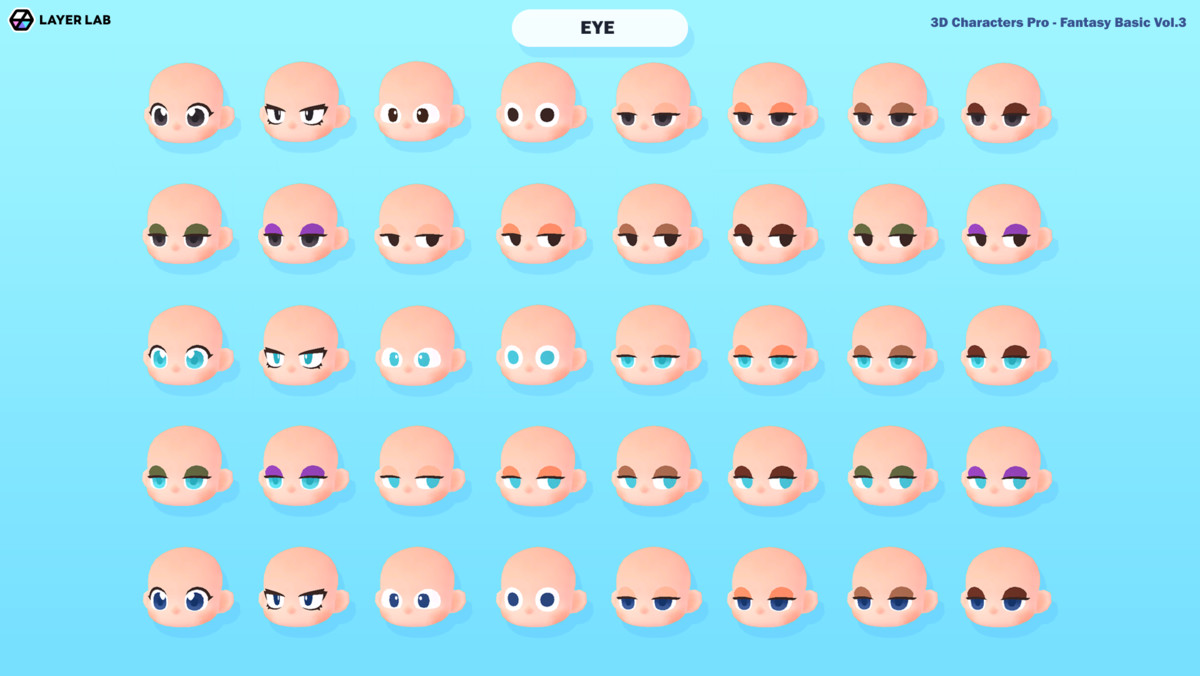 3D Characters Pro - Fantasy Basic Vol.3