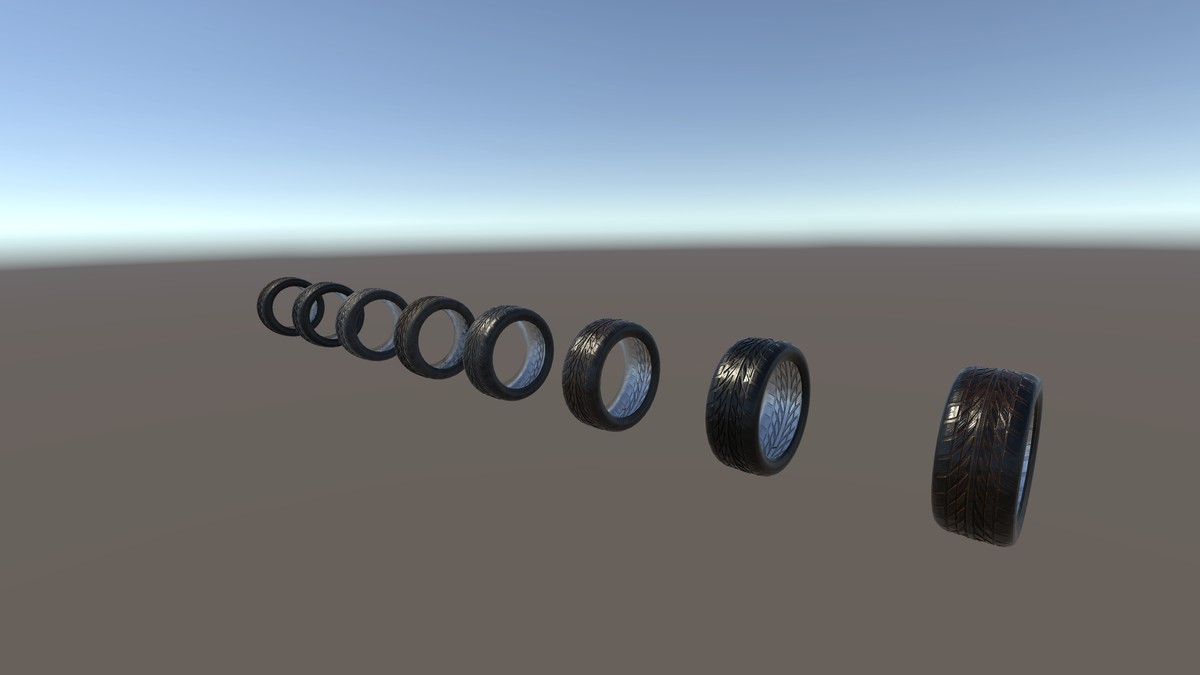 Kryxen Tire V1 - Game Ready