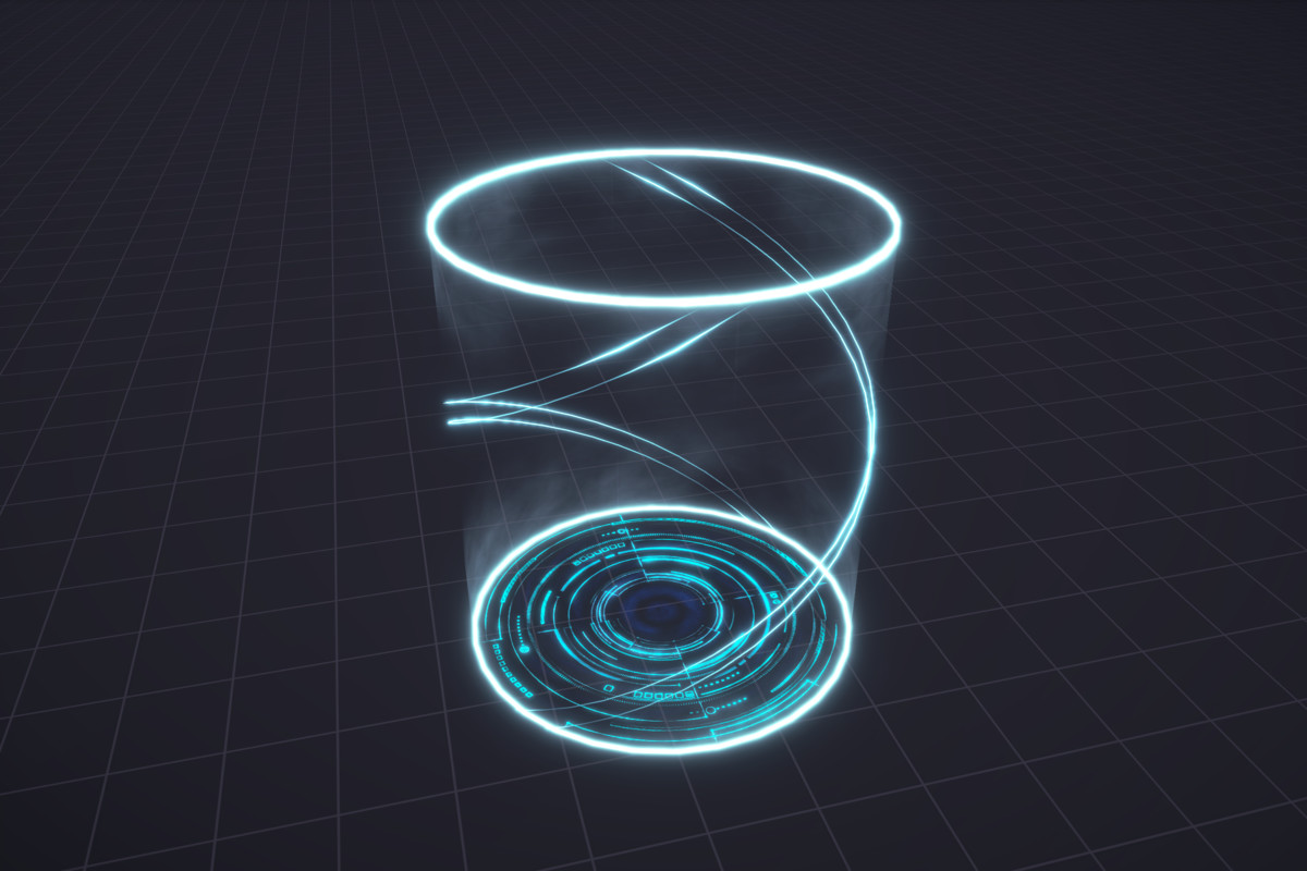 Sci-Fi Teleport VFX Pack