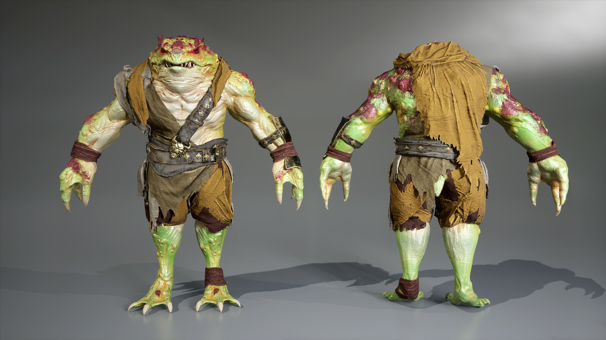 Creature Frog Monster