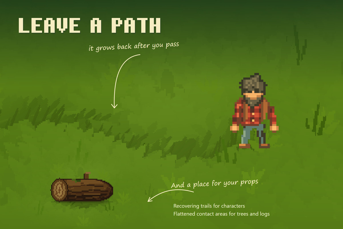 Tuft2D | Stylized Grass Toolkit