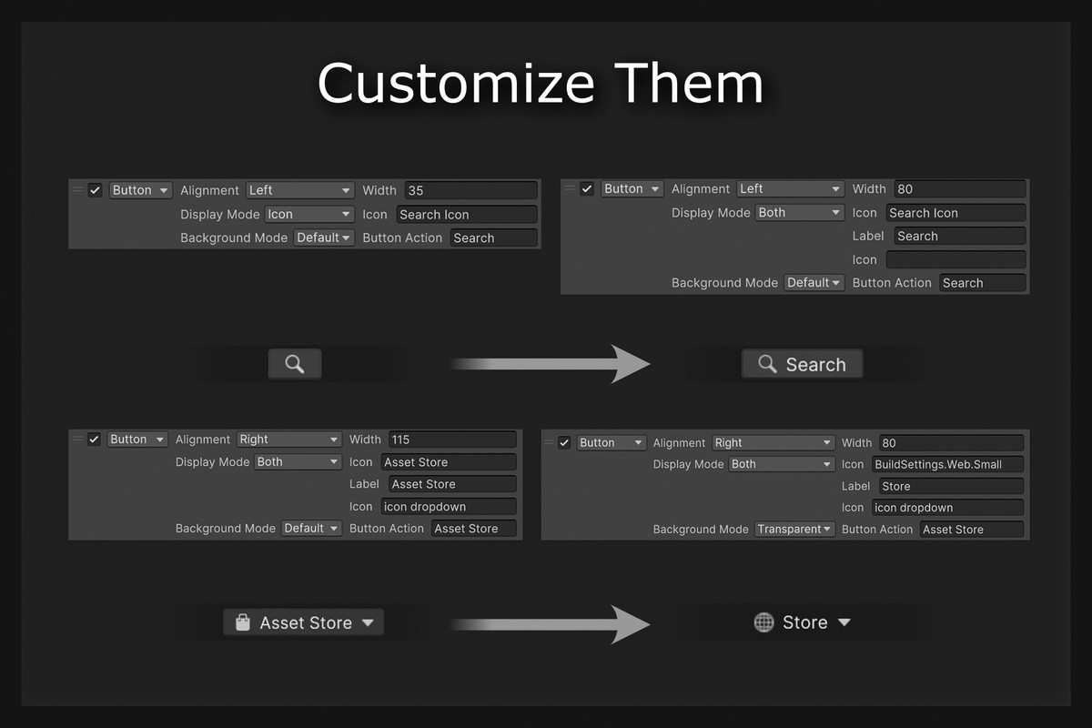 Clean Editor Layout