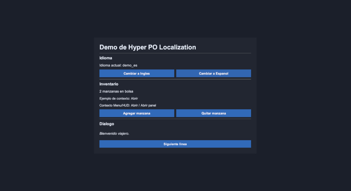 Hyper PO Localization - Gettext Workflow for Unity (.po/.pot)