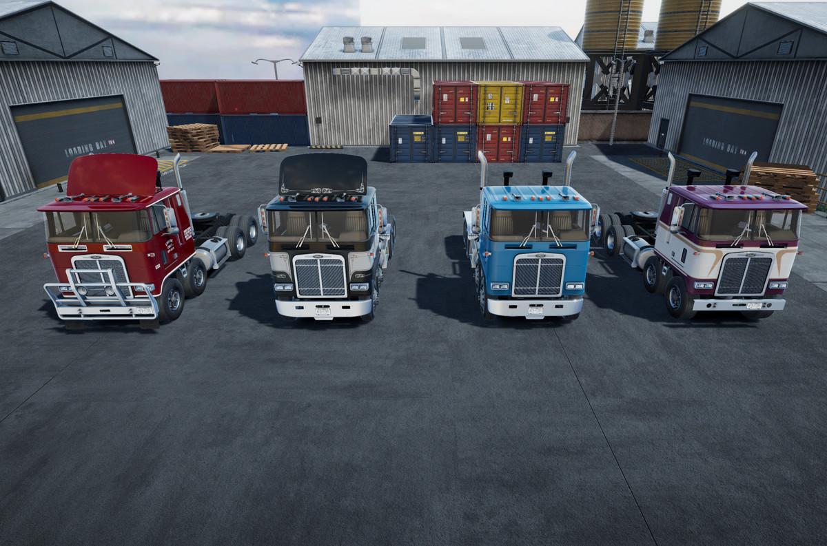 TwinSteer cabover truck