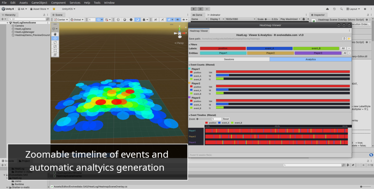 HeatLog heatmap logger & visual analytics