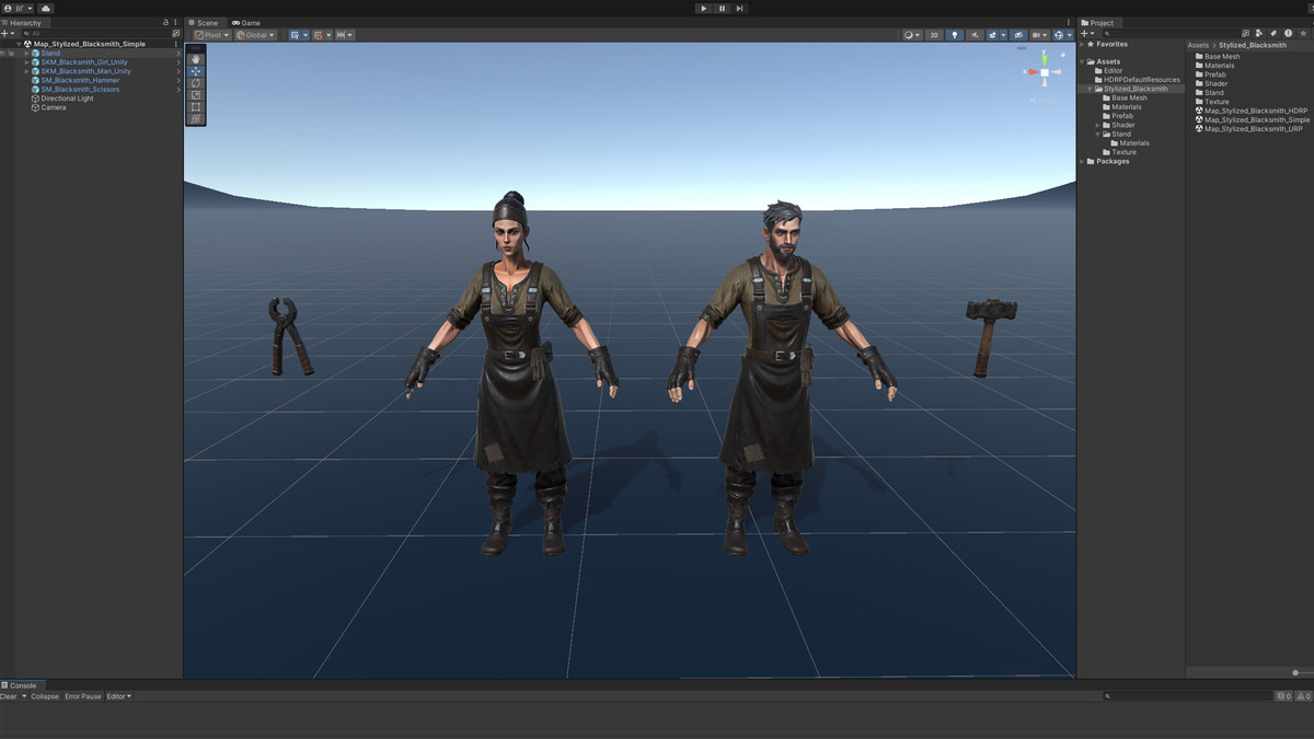 Stylized Medieval Blacksmith