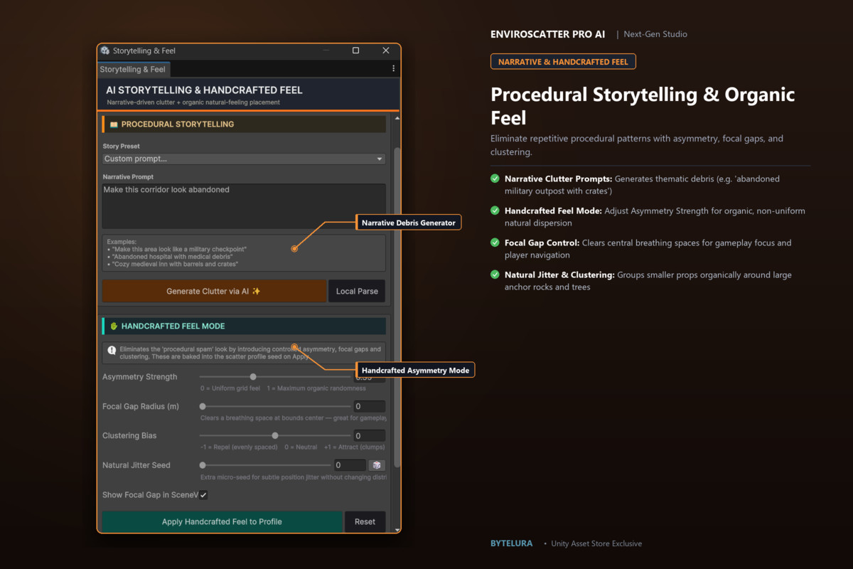 EnviroScatter Pro AI — Next-Gen Environment Generation & Smart Scatter Studio