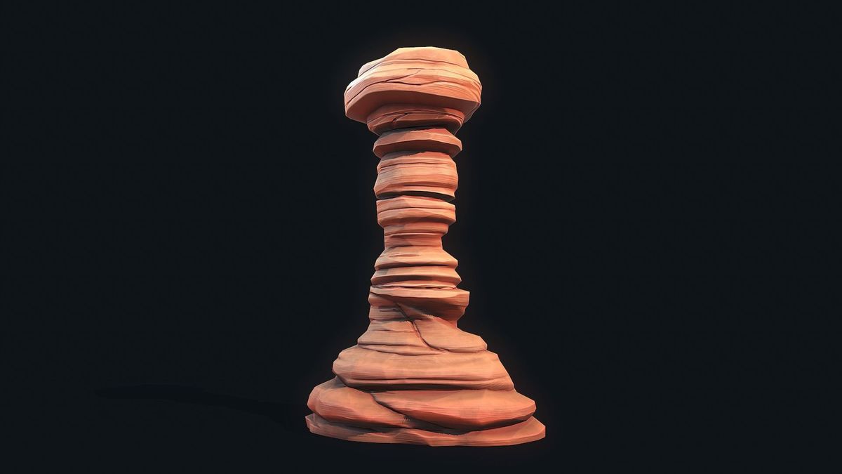 Stylized Desert Rock