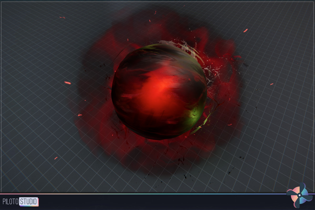 Realistic ARPG Blood VFX