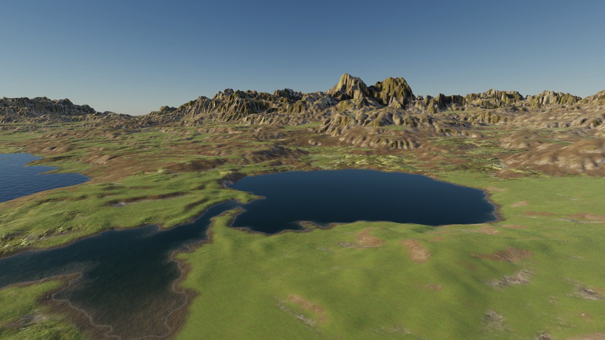 147 Procedural Terrains - Mountains, Lakes & Islands