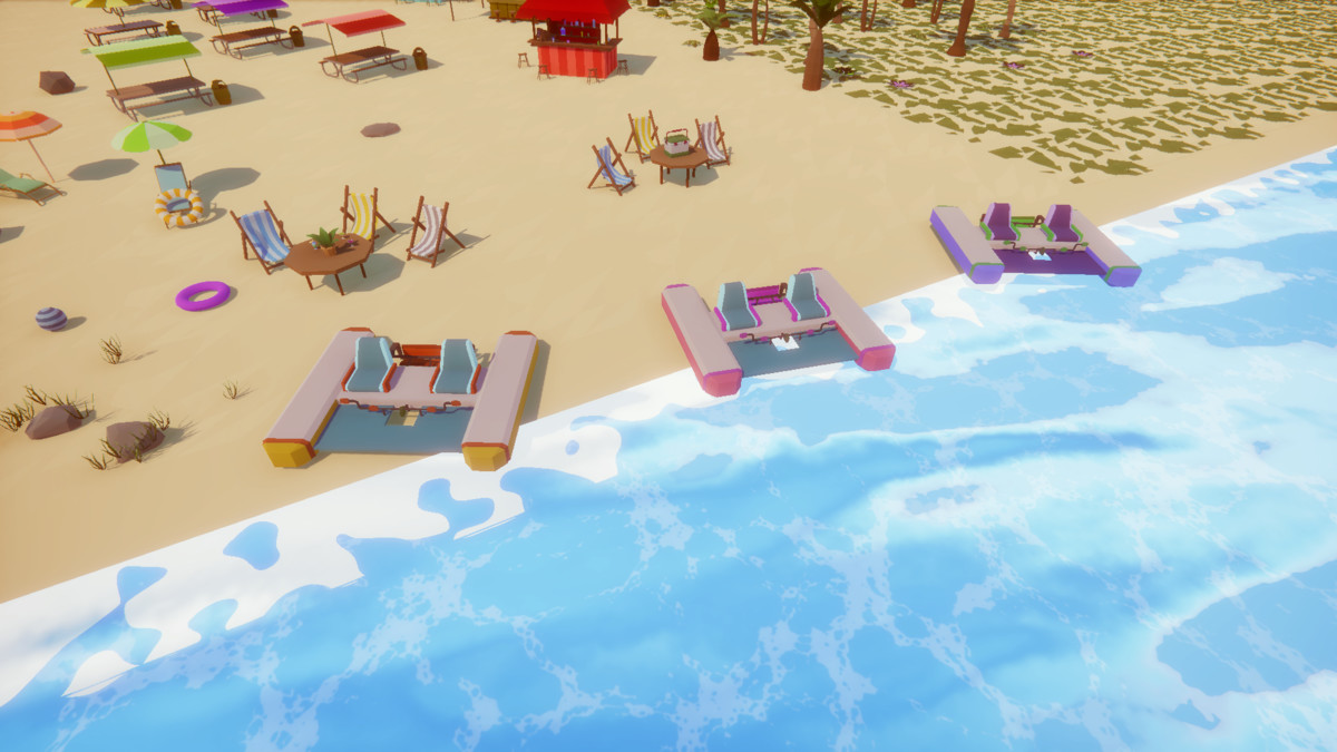 Low Poly Beach Pack - Mini World Studio