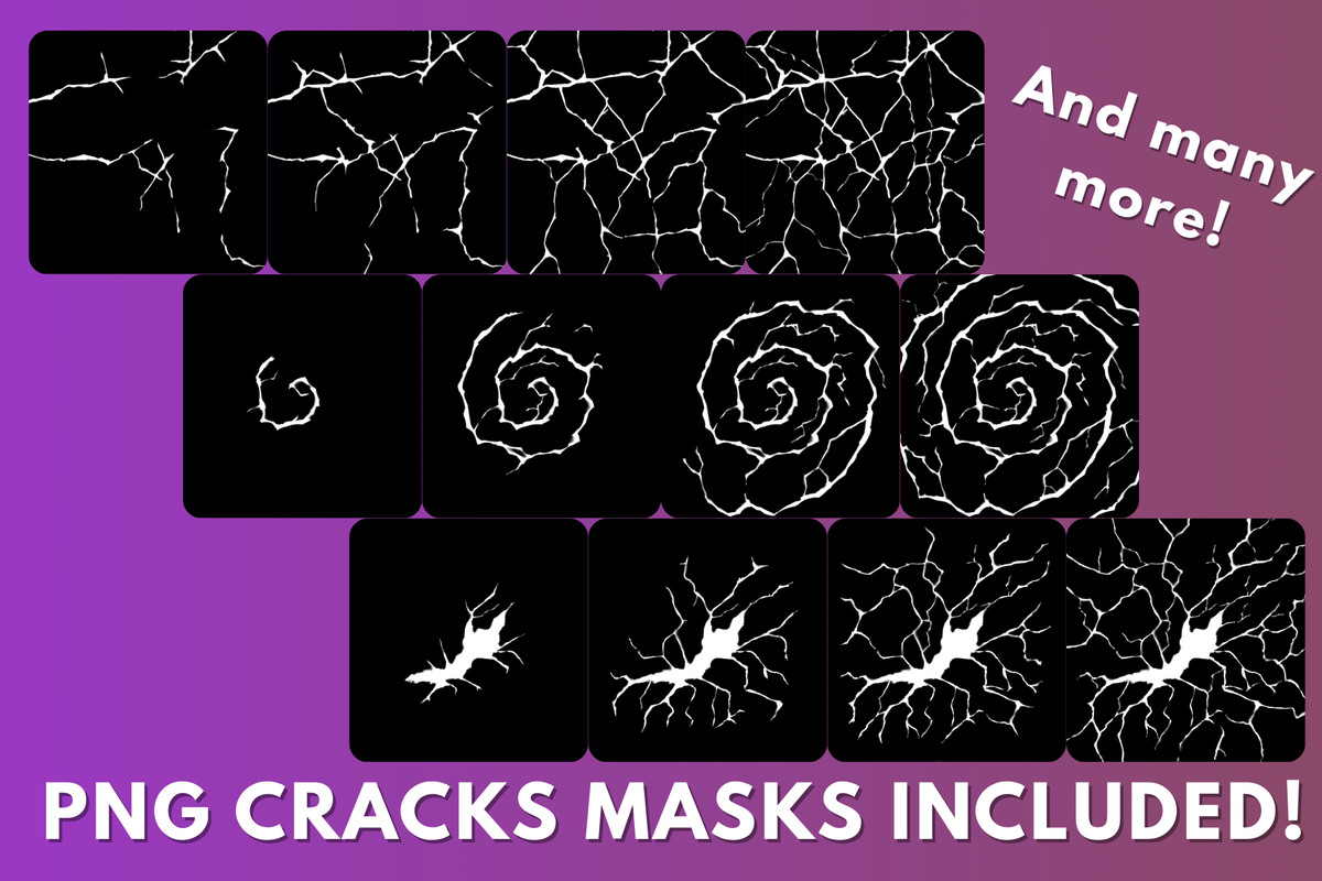 Damage Cracks Shaders