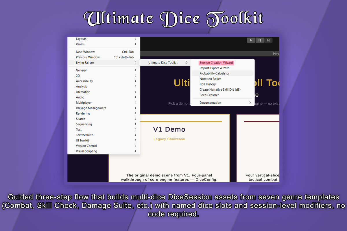 Ultimate Dice Toolkit - Advanced Dice Rolling & Rule API Systems w/JSON support