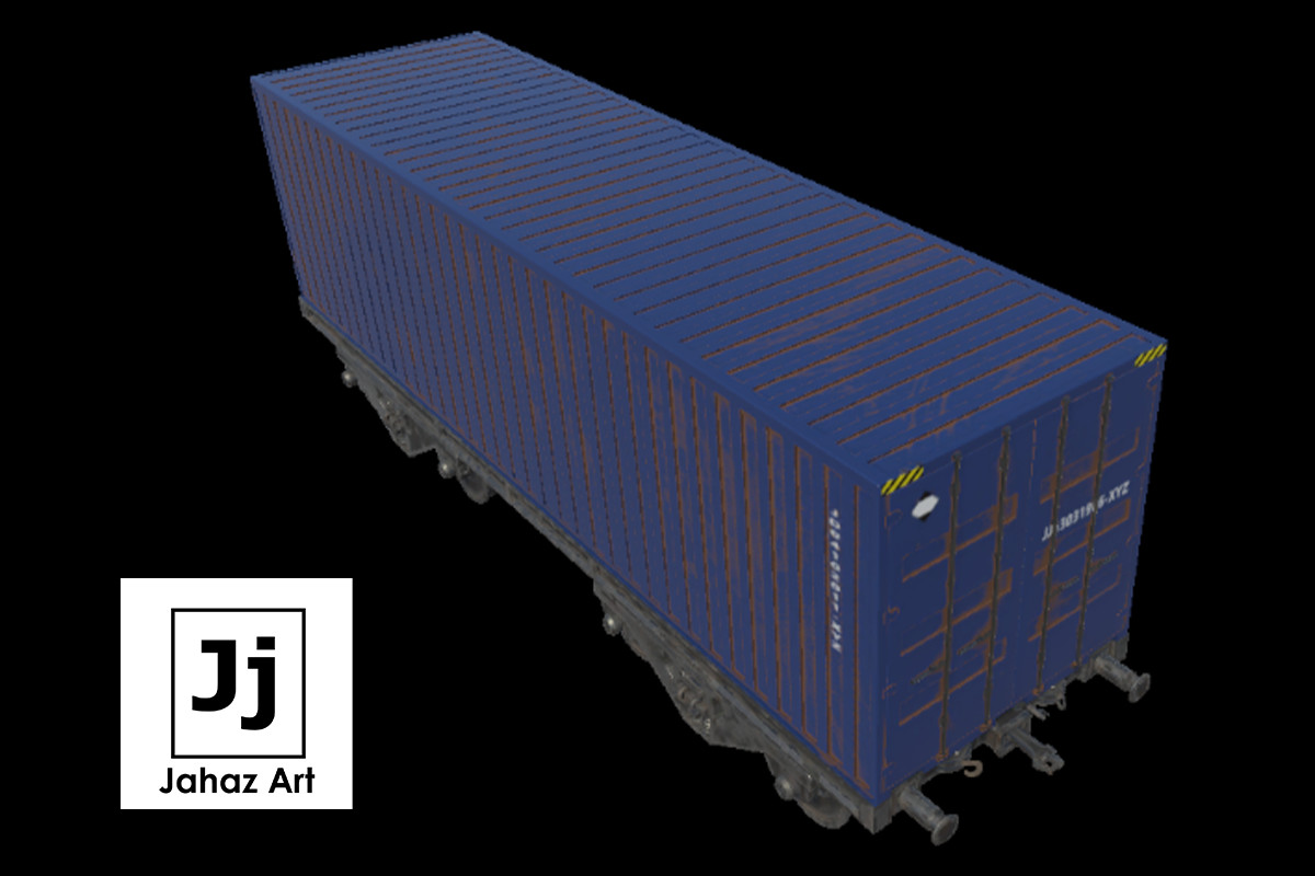 Train And Container Wagons