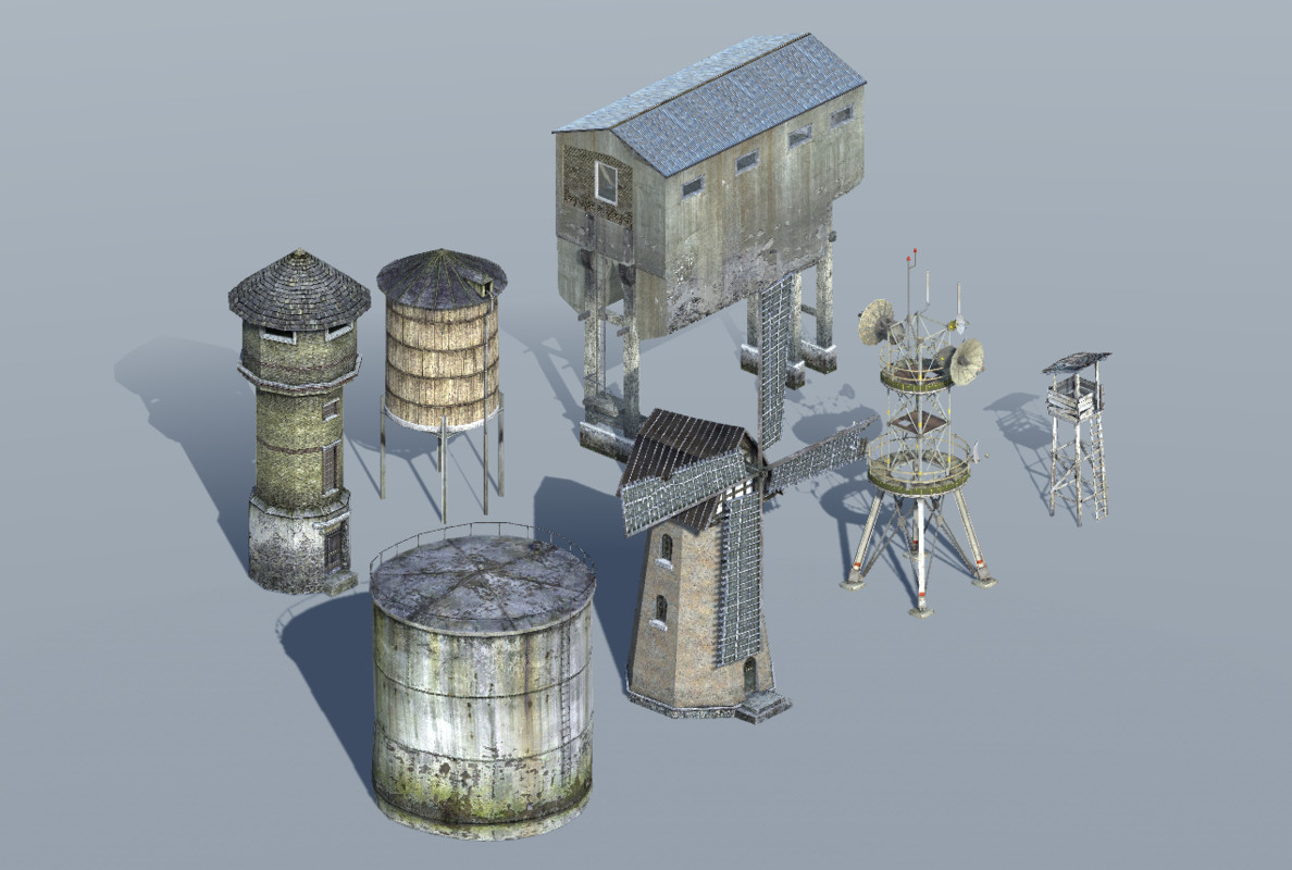 Mobile Buildings Pack (17 in 1)