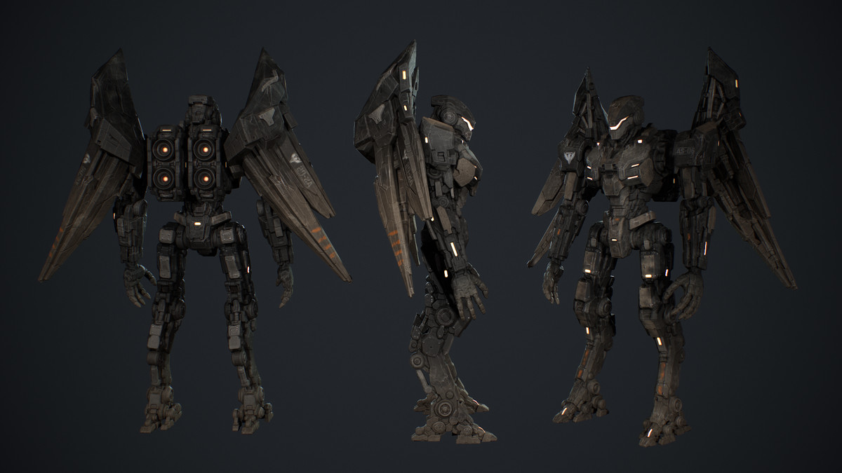 Aerial Strike Mech