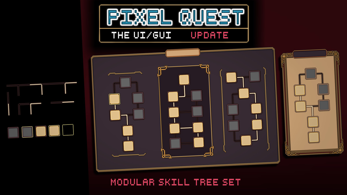 2D Pixel Quest Vol.3 - The UI/GUI