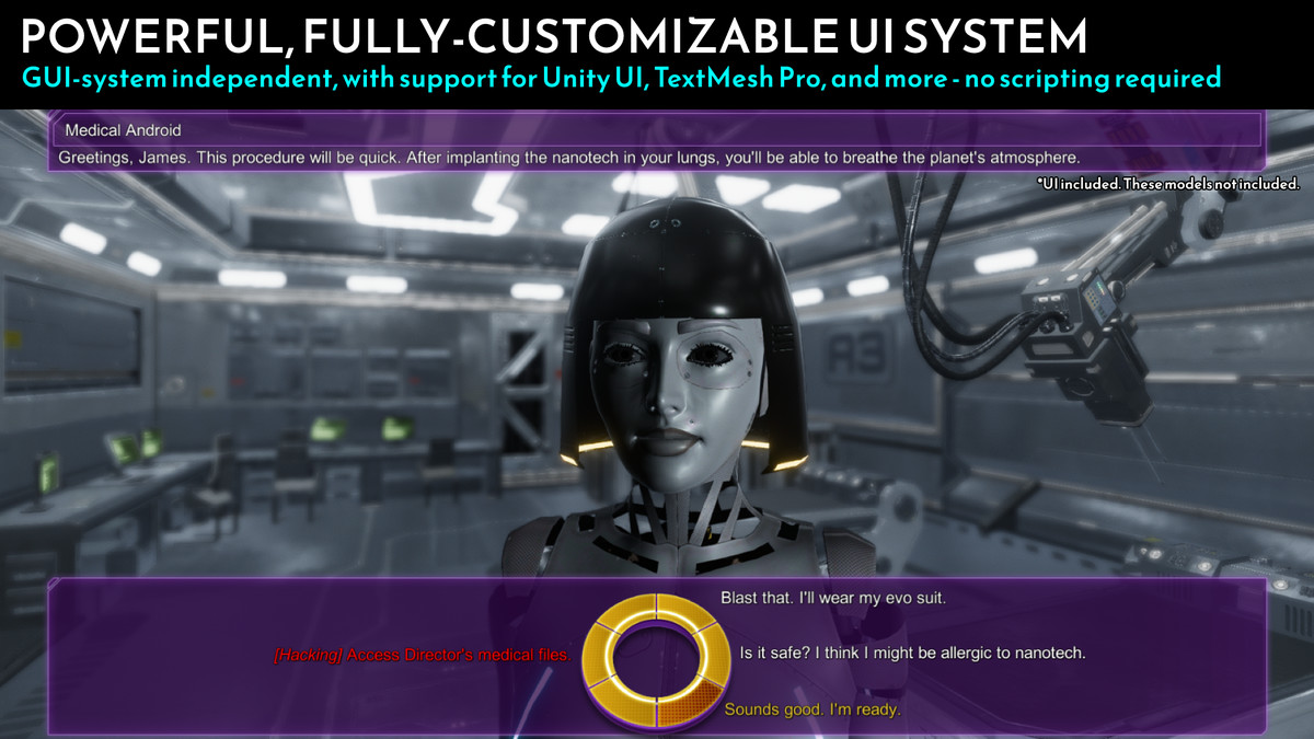 Pixel Crushers Narrative Bundle: Dialogue System, Quest Machine, Love/Hate