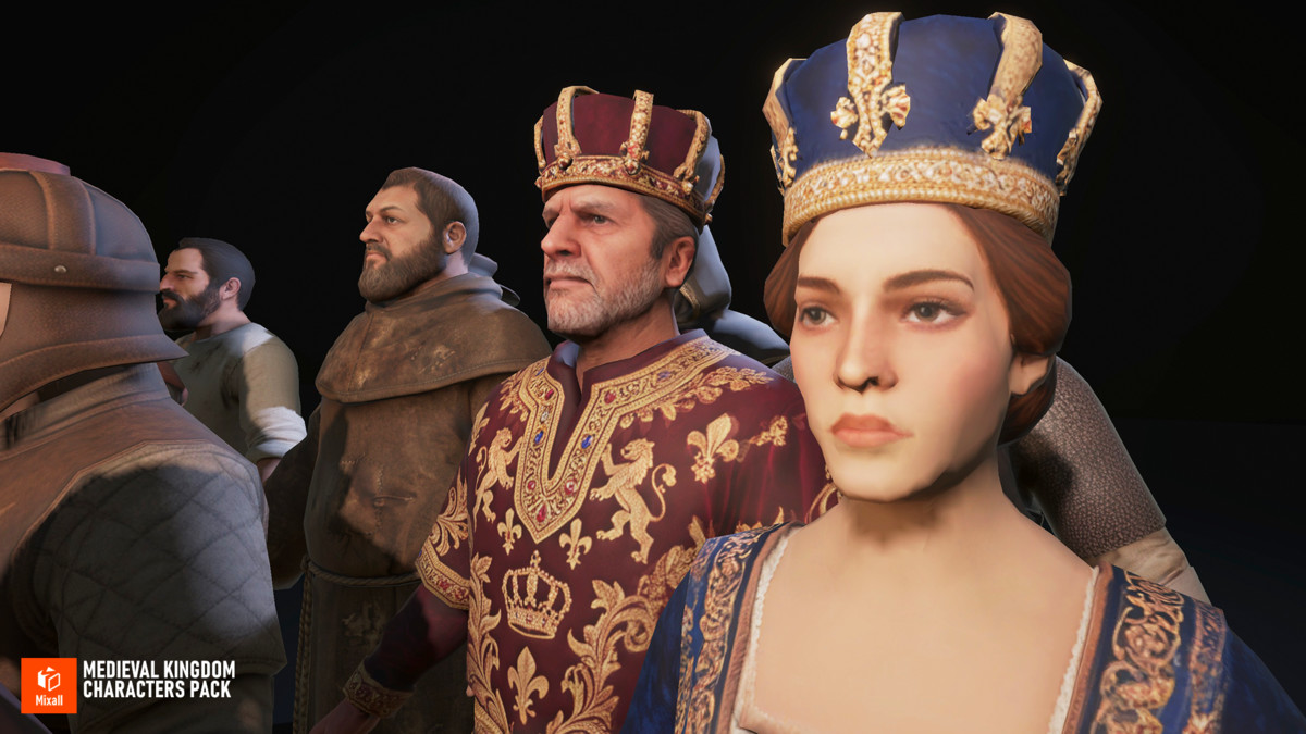 Medieval Kingdom Characters Pack