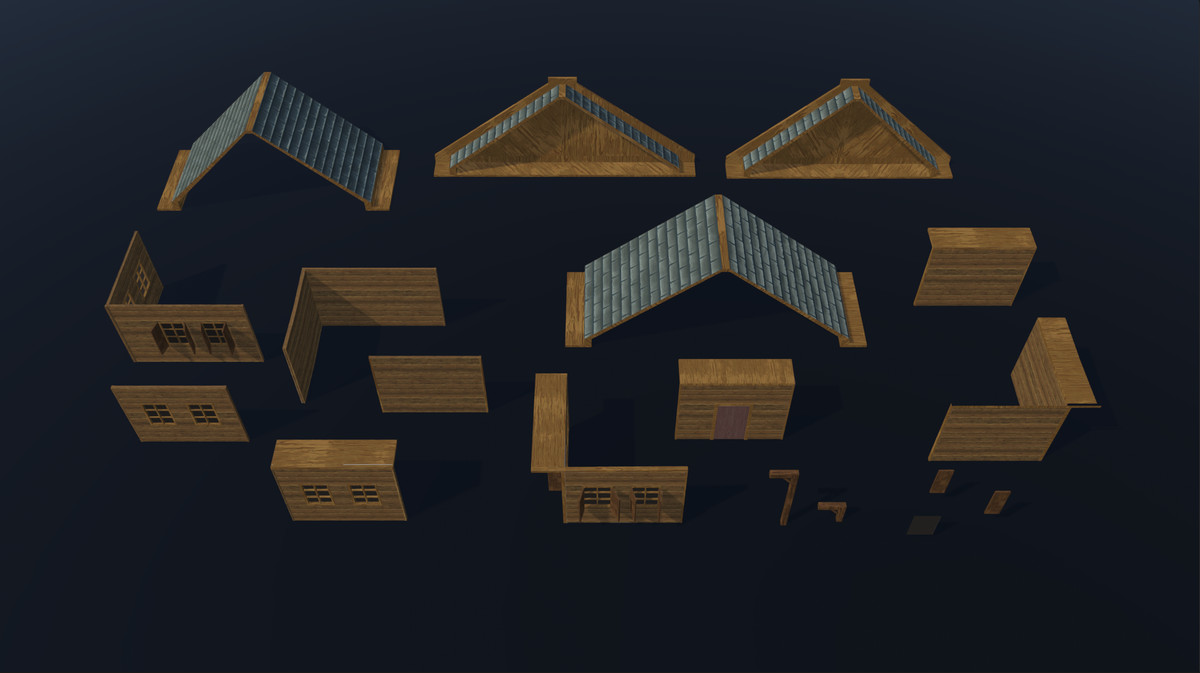 Medieval Harbour Modular Environment