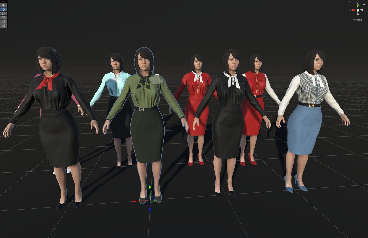 Asian Office girl