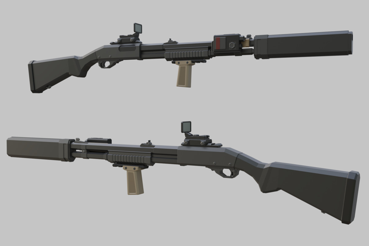 Low Poly Weapon Bundle Pack 1