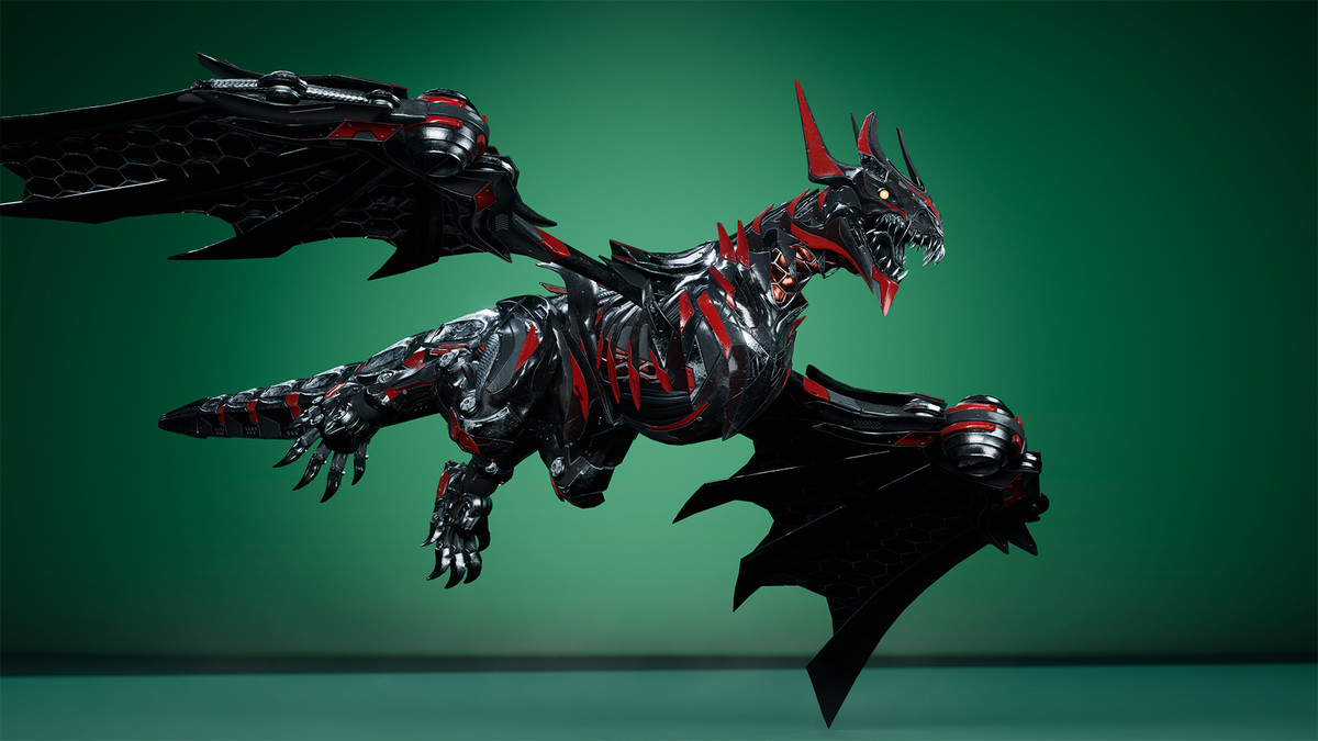 Sci-Fi Dragon Knight