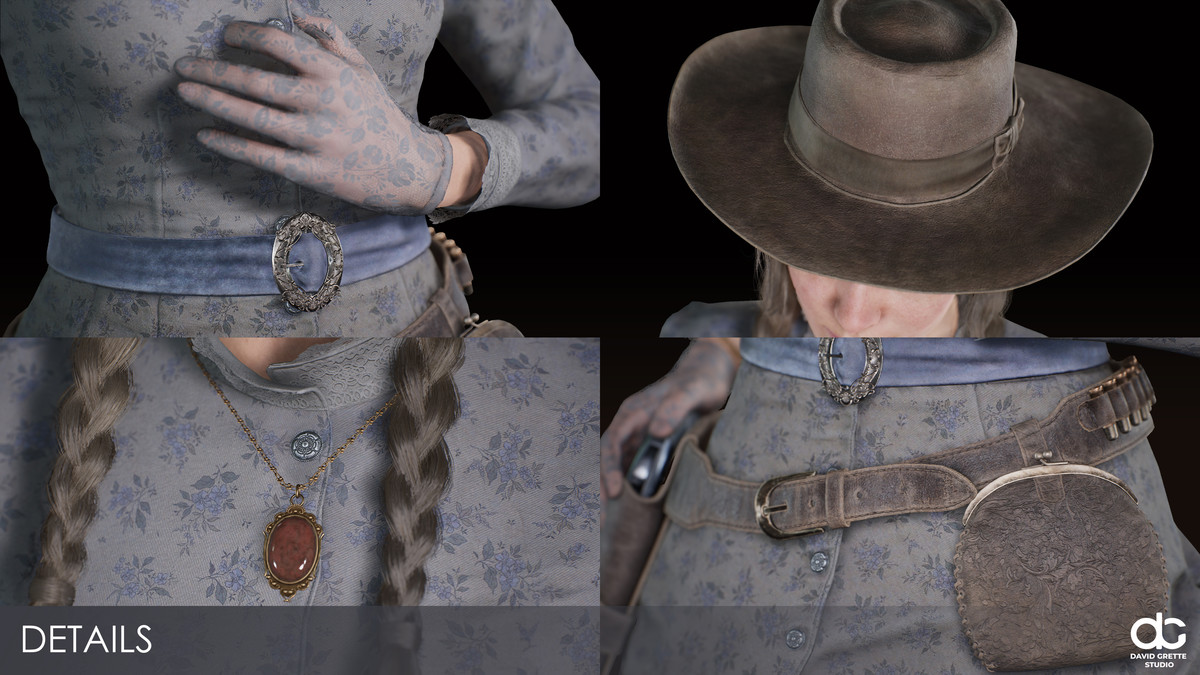 Western Character Kate - Adventure Ordinary RPG Action Citizen Wild West Woman