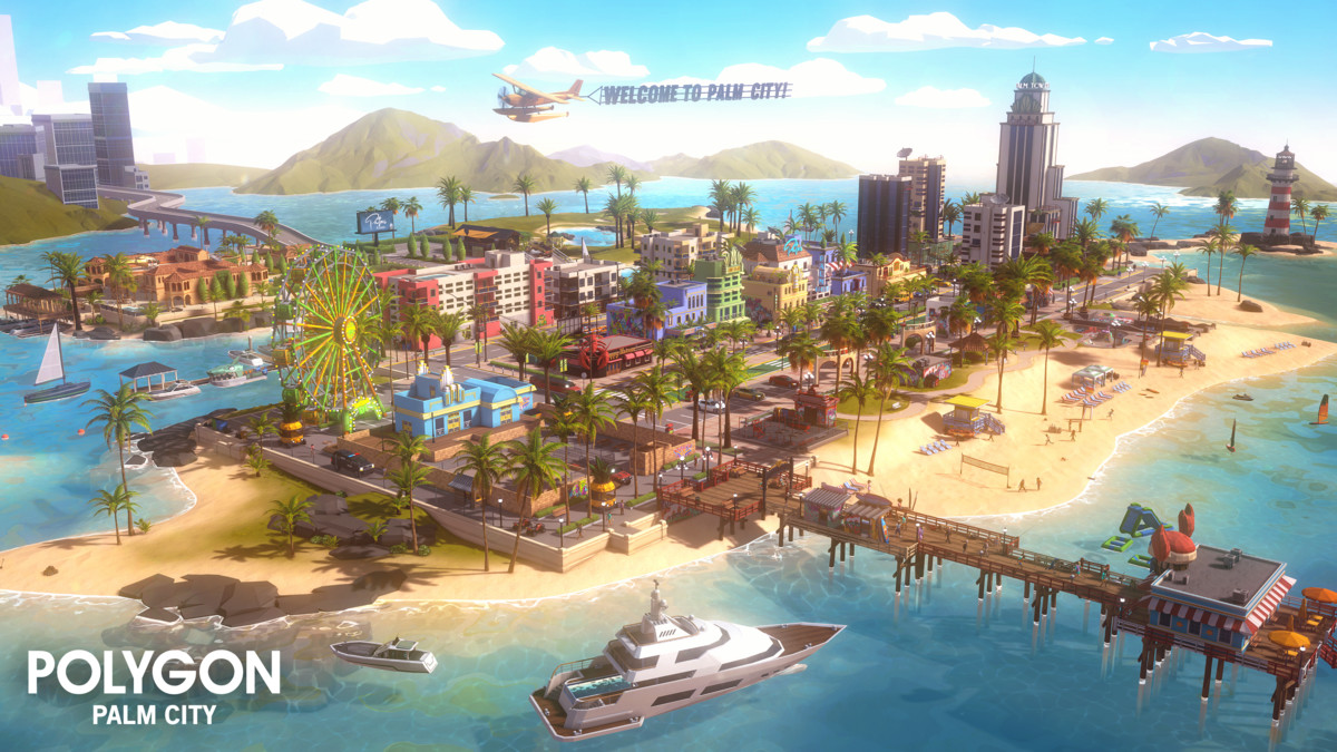 POLYGON - Palm City - Art by Synty