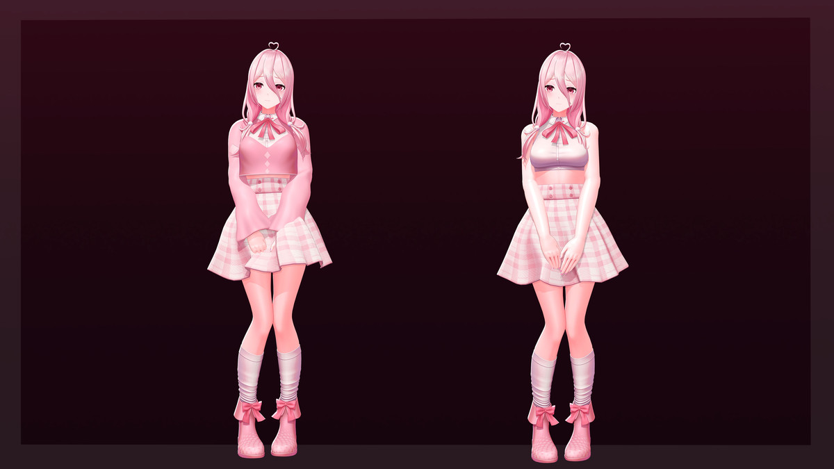 Noel 3D Anime Style Character