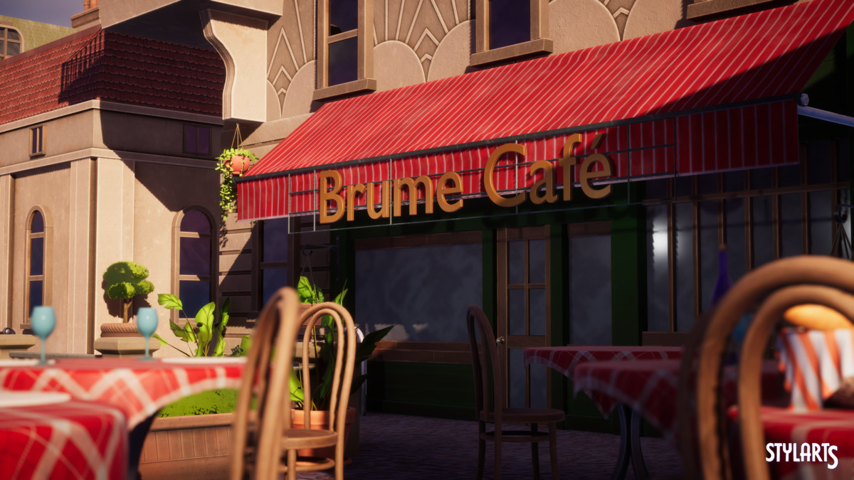 Stylized Paris City