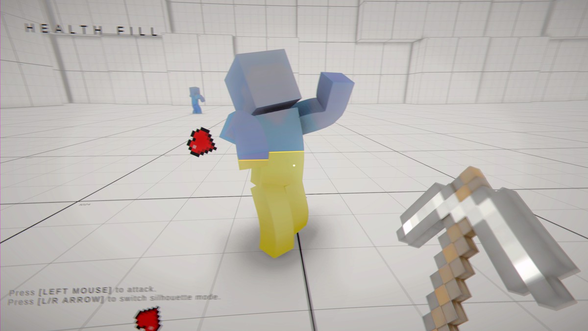 Damage Silhouette - Hit Visual Feedback