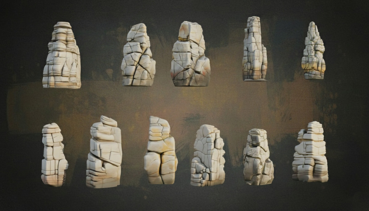 Stylized Rock Environment Collection