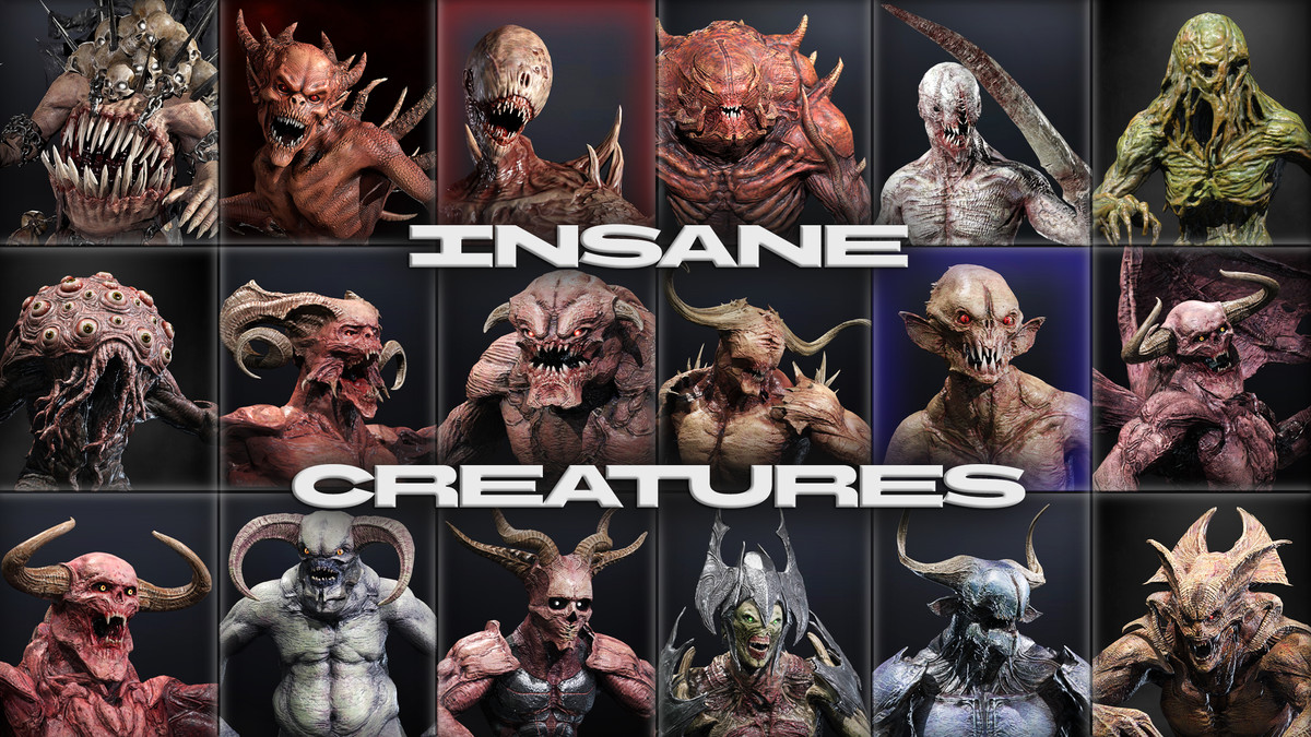 INSANE CREATURES - BIG Game Bundle