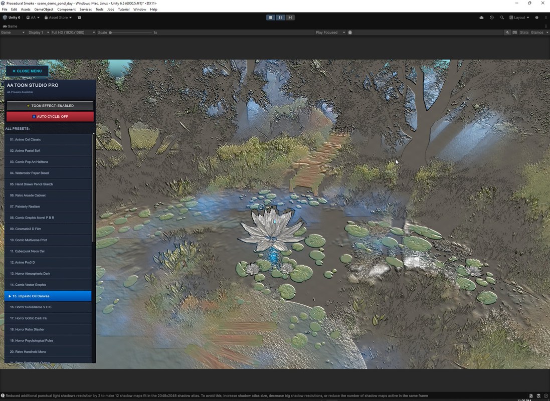 AA Toon Studio Pro — Stylized Post Processing & Toon Shader System