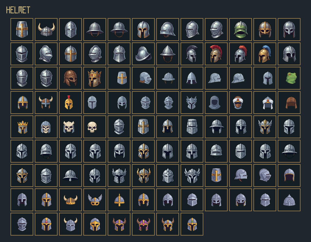 1322 Armor Icons – Mega RPG Equipment Pack