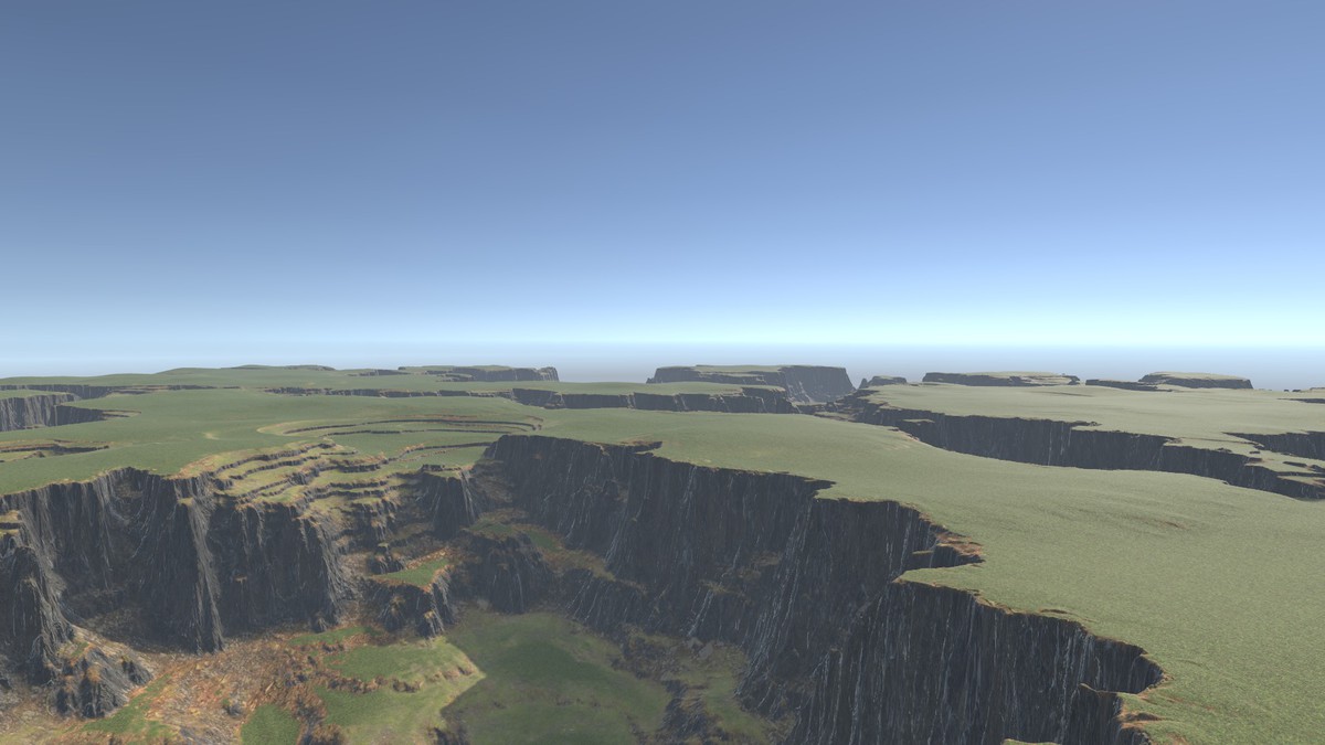 Procedural Canyon Terrains 8K