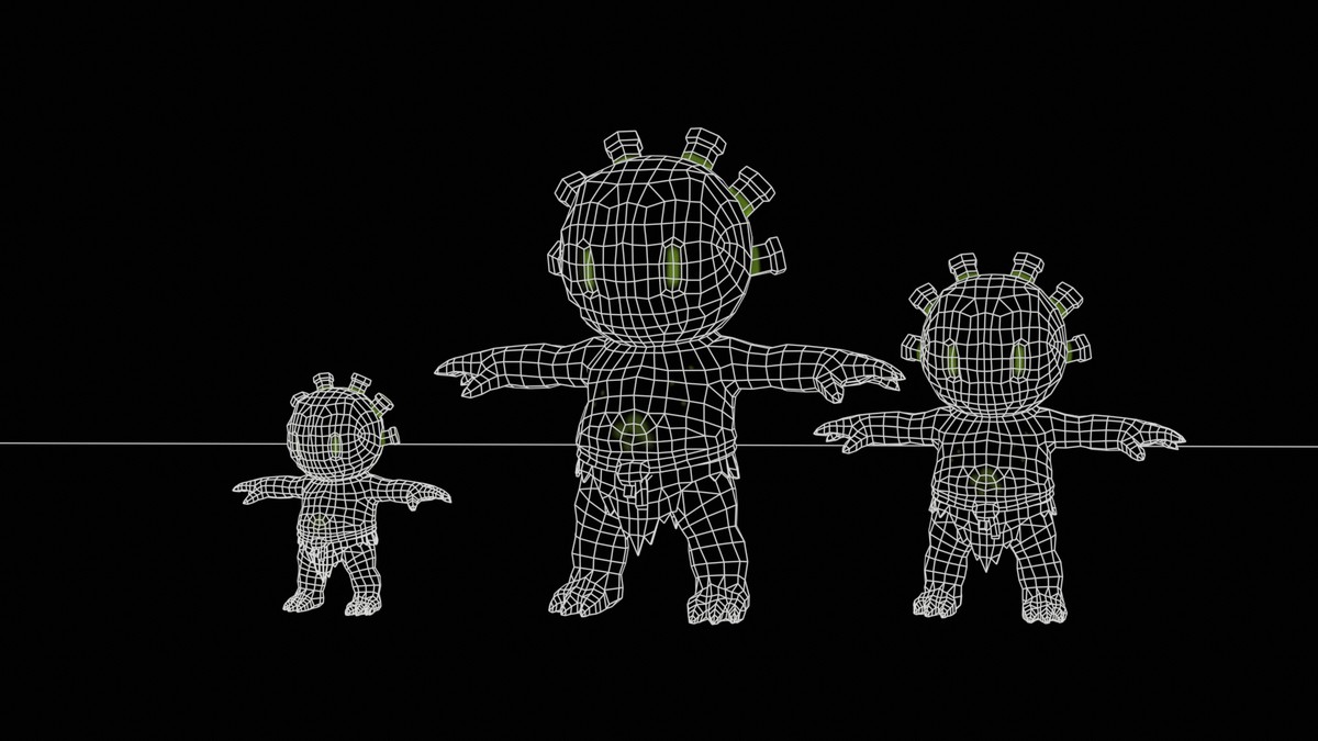 Chibi Necro Zombie Pups