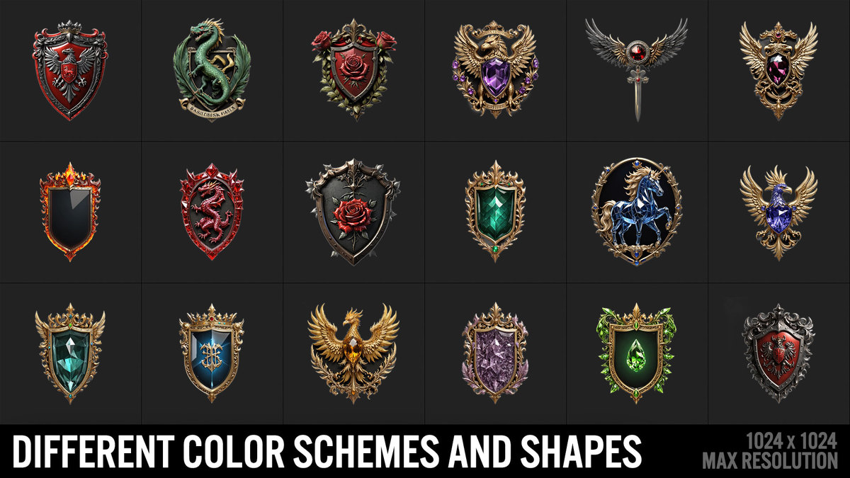 600 Achievements, Trophies, Rewards, Emblems, Badges, Awards, Artifacts Vol2