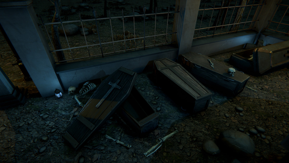Realistic Cemetery Asset Package