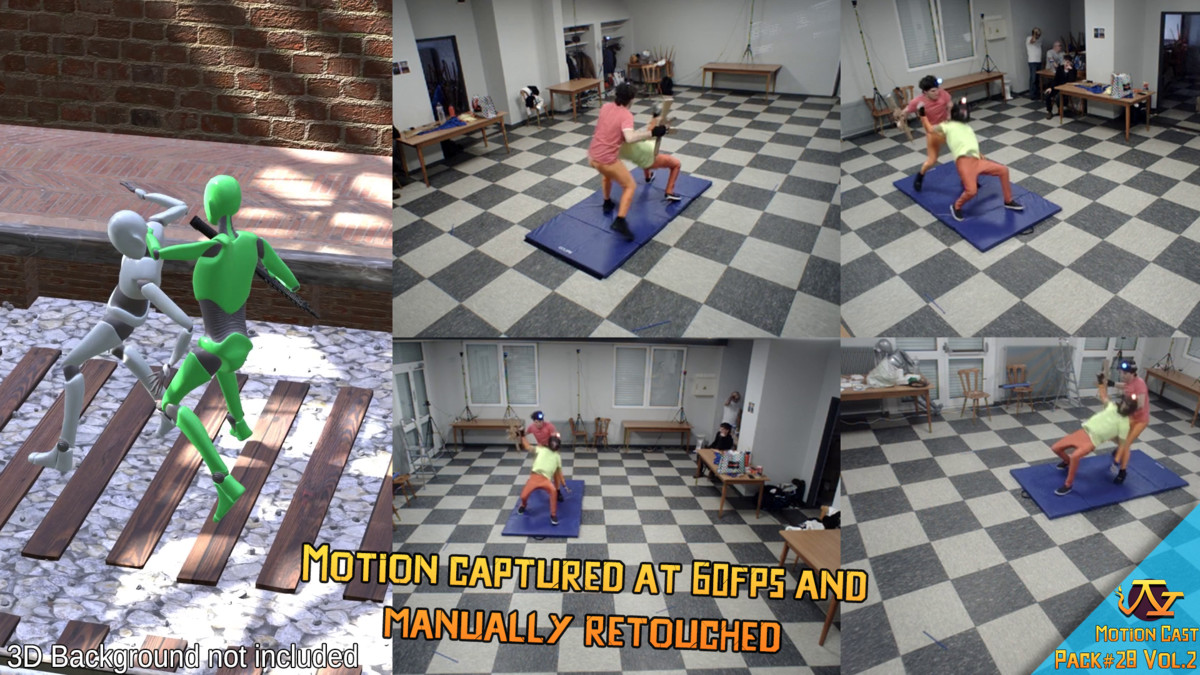 Brutal Disarm Finish Kills animations (Motion Cast#28 Vol.2)