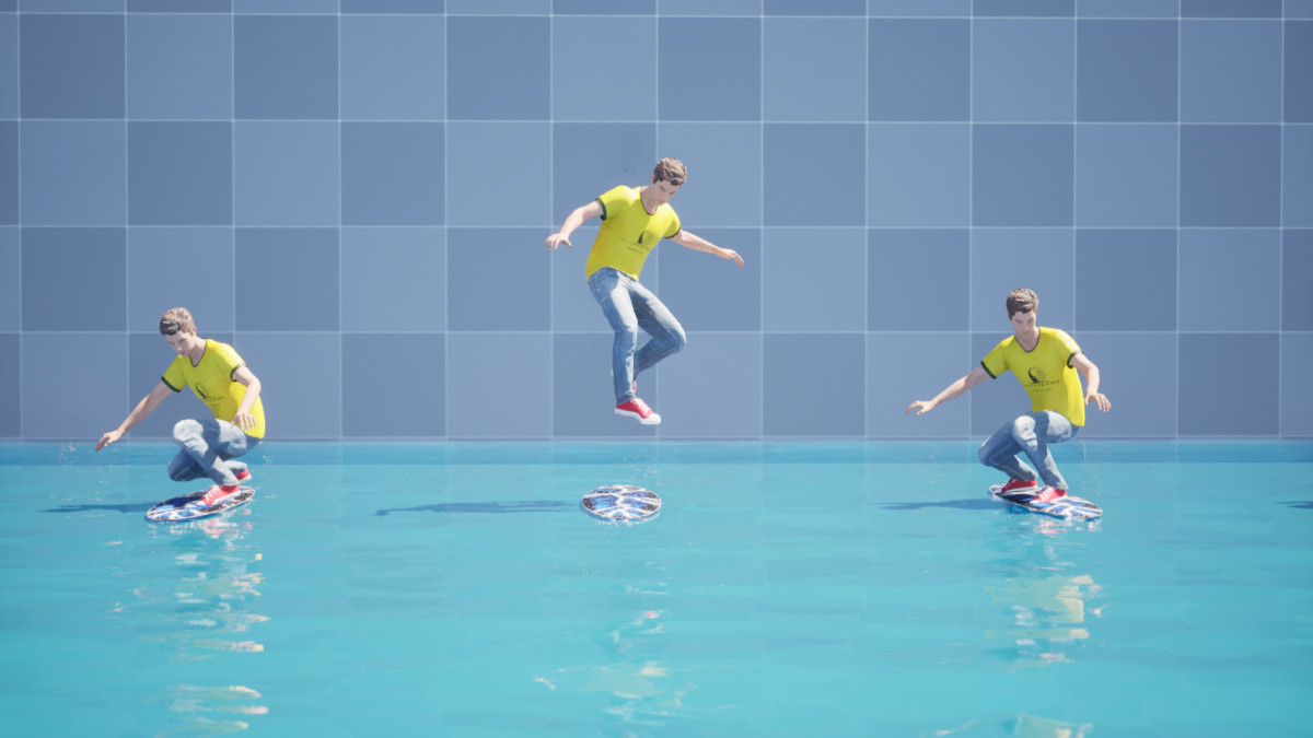 Surfing Animation