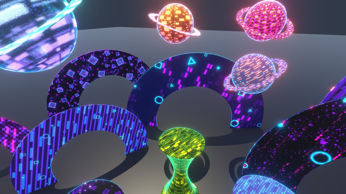 Neon Cyber Shader & Props