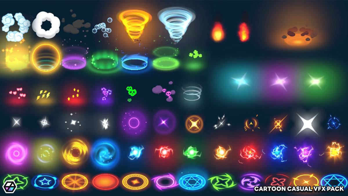 Cartoon Casual VFX Pack