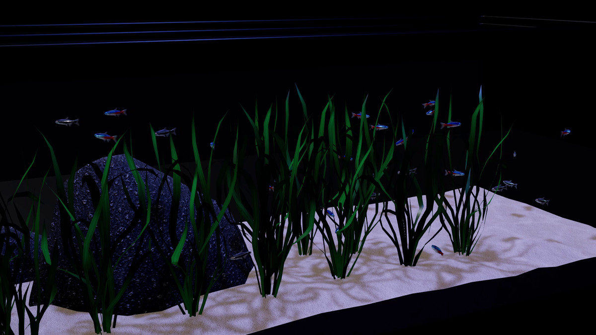 Fish School AI - Tropical Aquarium Set