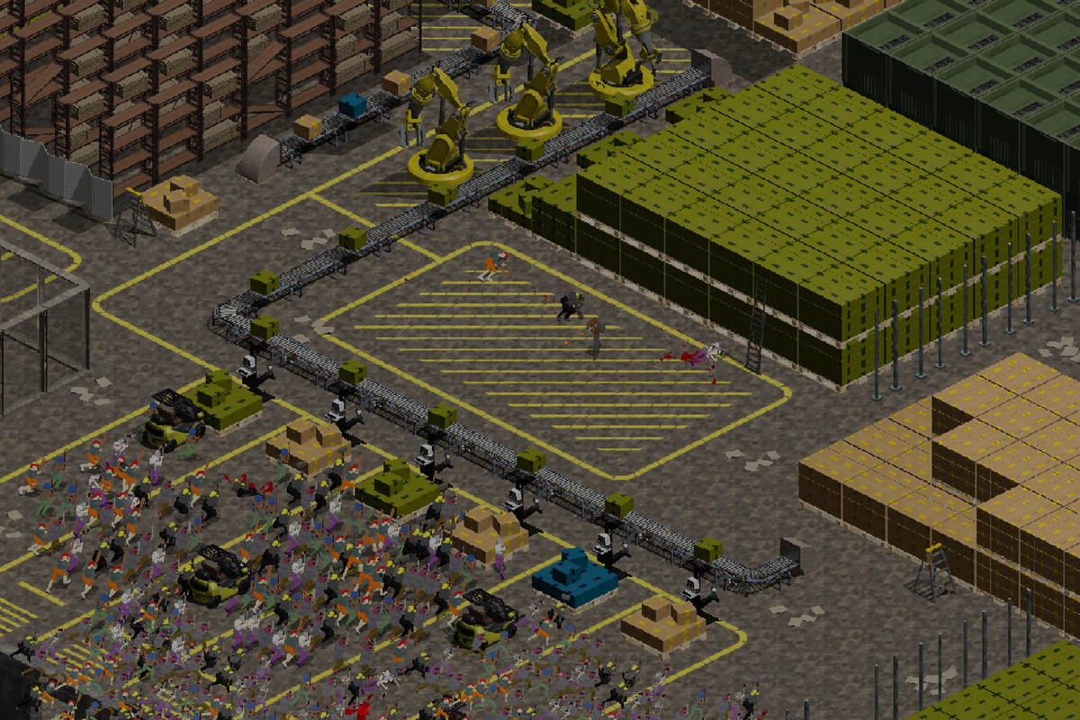 Zombie Interior - HD Isometric Tileset