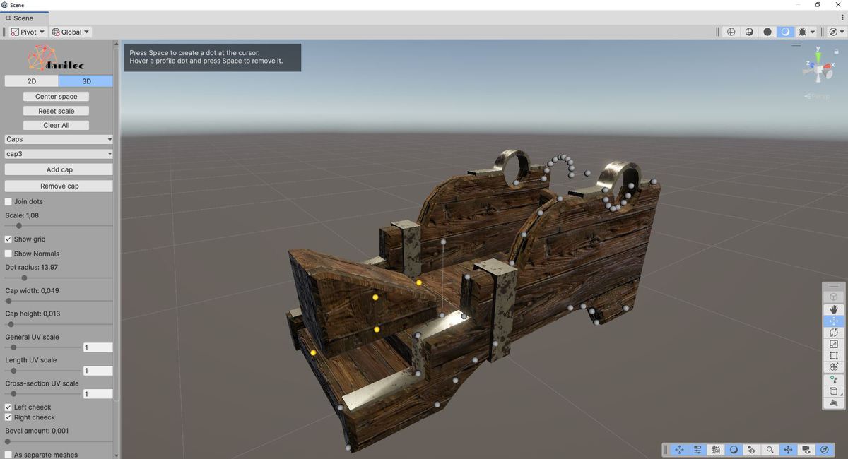 Procedural Cannon Carriage Generator