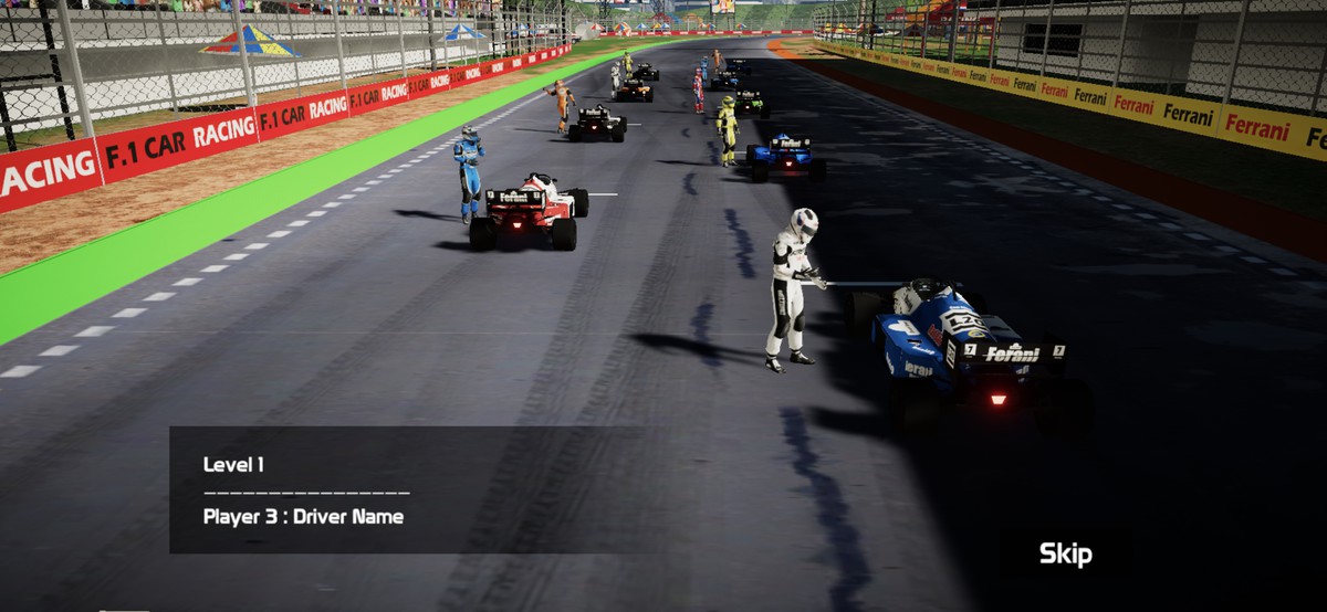 F.1 Racing Game 2