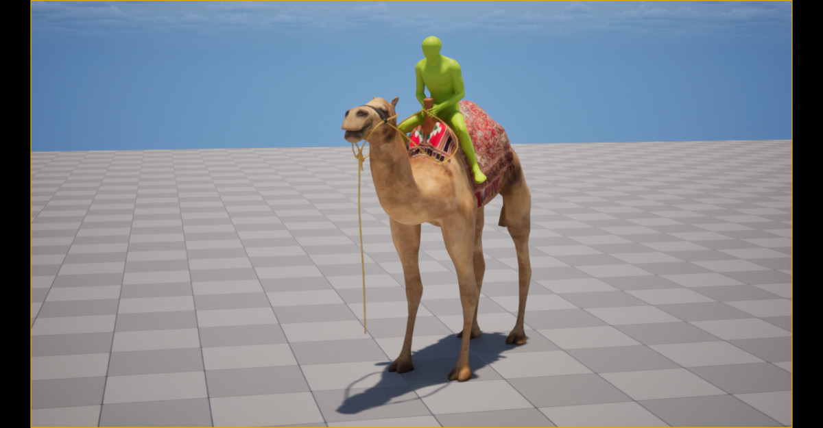 Camel Ride Animation