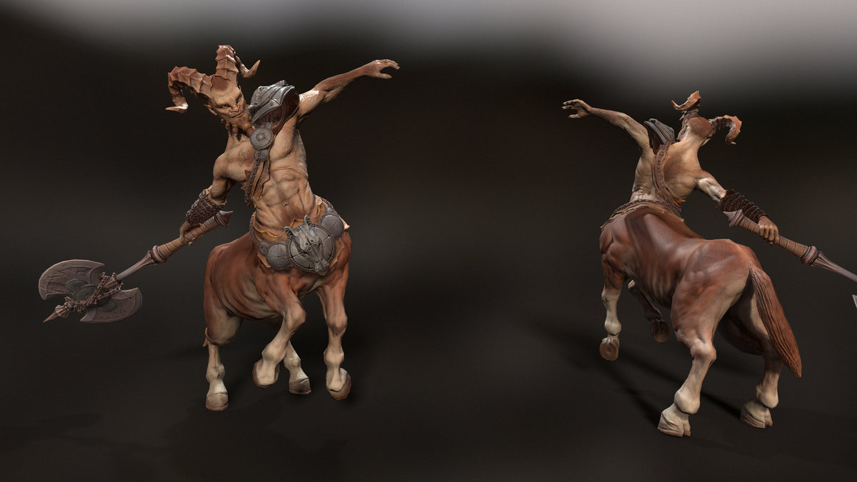 Barbarian centaur
